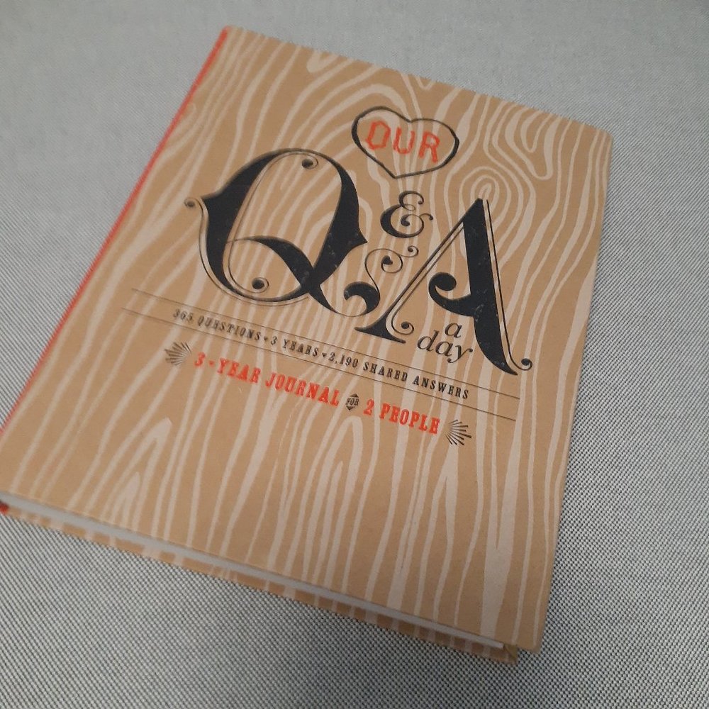 Our Q and A a Day 3 Year Journal